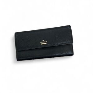 Kate Spade Black Leather Wallet